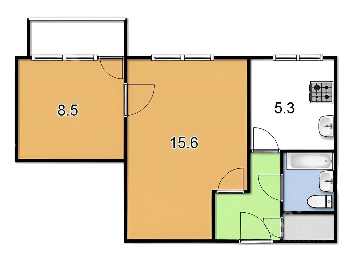 2 изолированные комнаты. Планировка 2-комнатной квартиры смежно-изолированные комнаты. Планировка полуторки. Планировка полуторной квартиры. Смежно-изолированная планировка это.