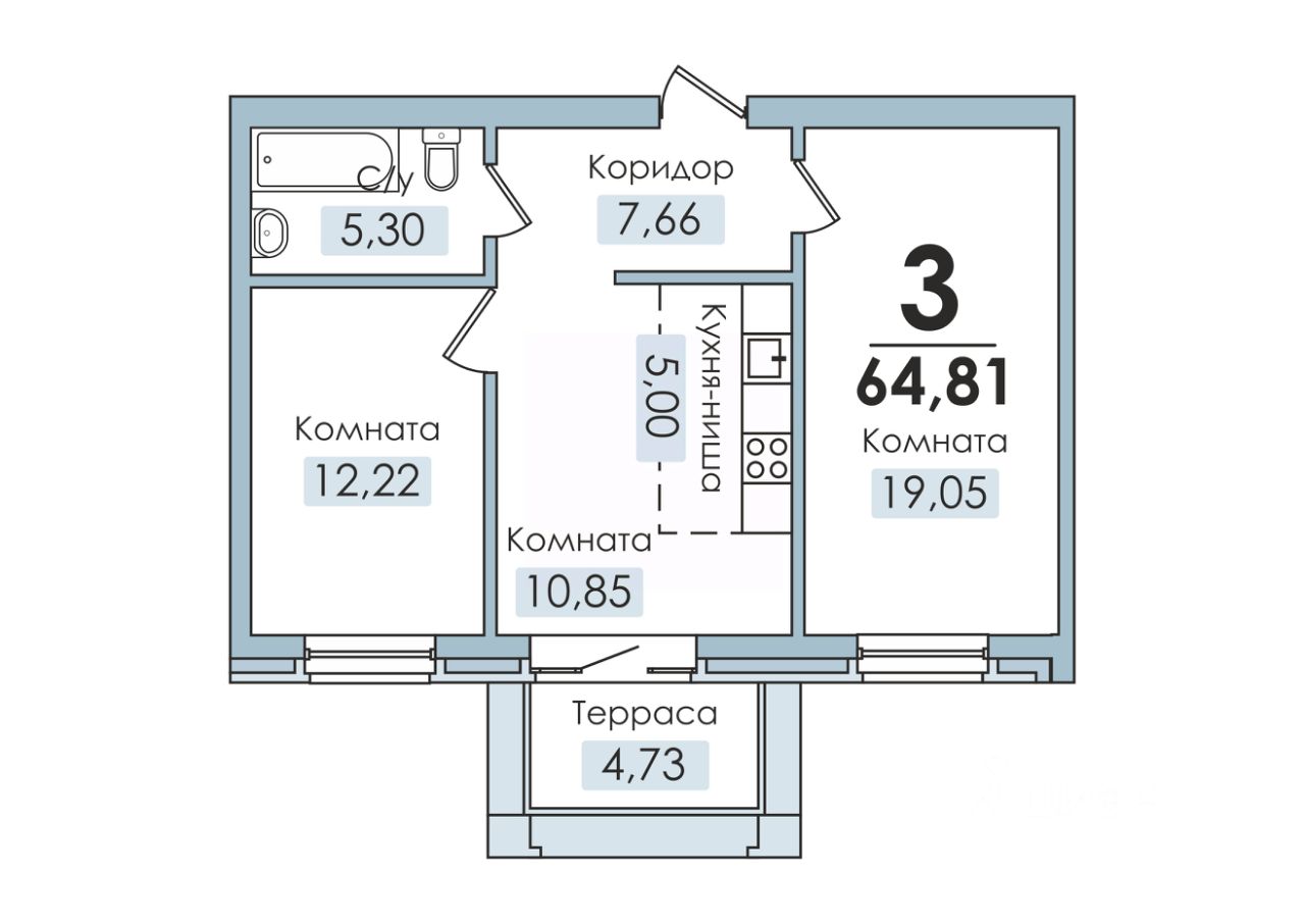 Купить двухкомнатную квартиру в Челябинске, 2 162 объявления о продаже  жилой недвижимости по цене от 340 тыс ₽ на N1.