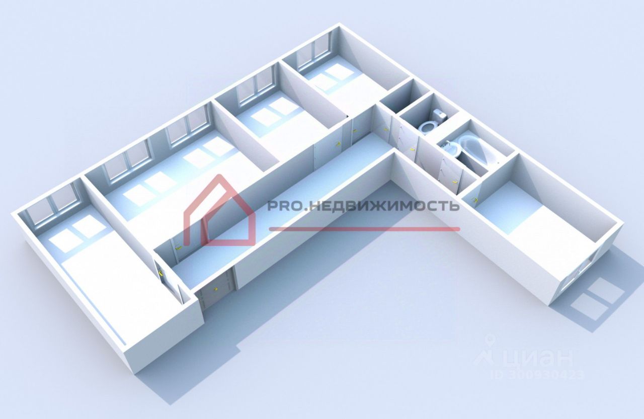 Купить четырёхкомнатную квартиру в микрорайоне Центр в Архангельске, 17  объявлений о продаже жилой недвижимости по цене от 6 млн ₽ на N1.