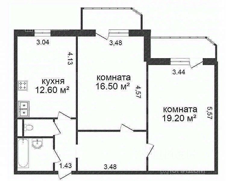 Планировка квартир тюмень Объявление № 108237733 - продажа двухкомнатной квартиры в Тюмени, Восточном райо