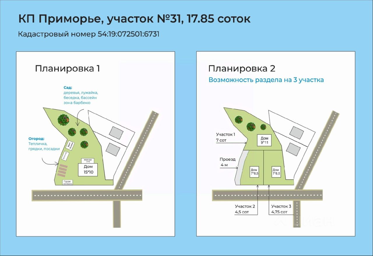 Купить земельный участок в Ленинском, 61 объявление о продаже загородной  недвижимости по цене от 264 тыс ₽ на N1.