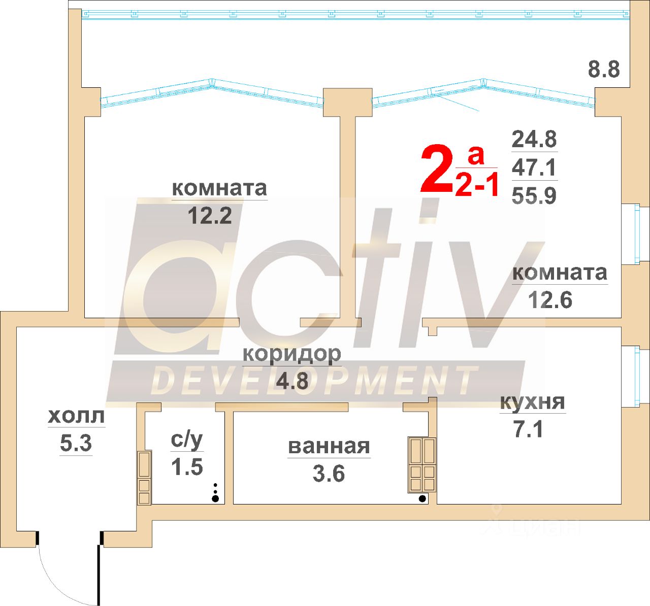 Купить квартиру на улице Восточная в Березовском, 54 объявления о продаже  жилой недвижимости по цене от 3 млн ₽ на N1.