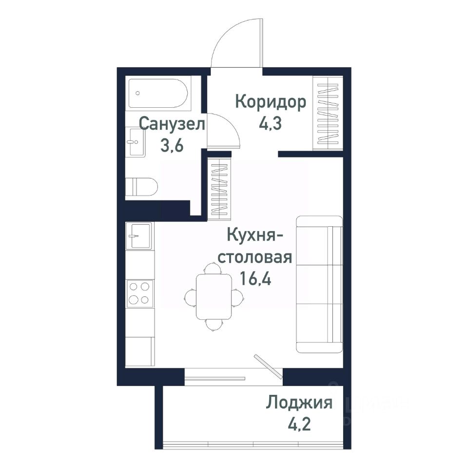 Купить однокомнатную квартиру в Челябинске, 2 594 объявления о продаже  жилой недвижимости по цене от 179,3 тыс ₽ на N1.