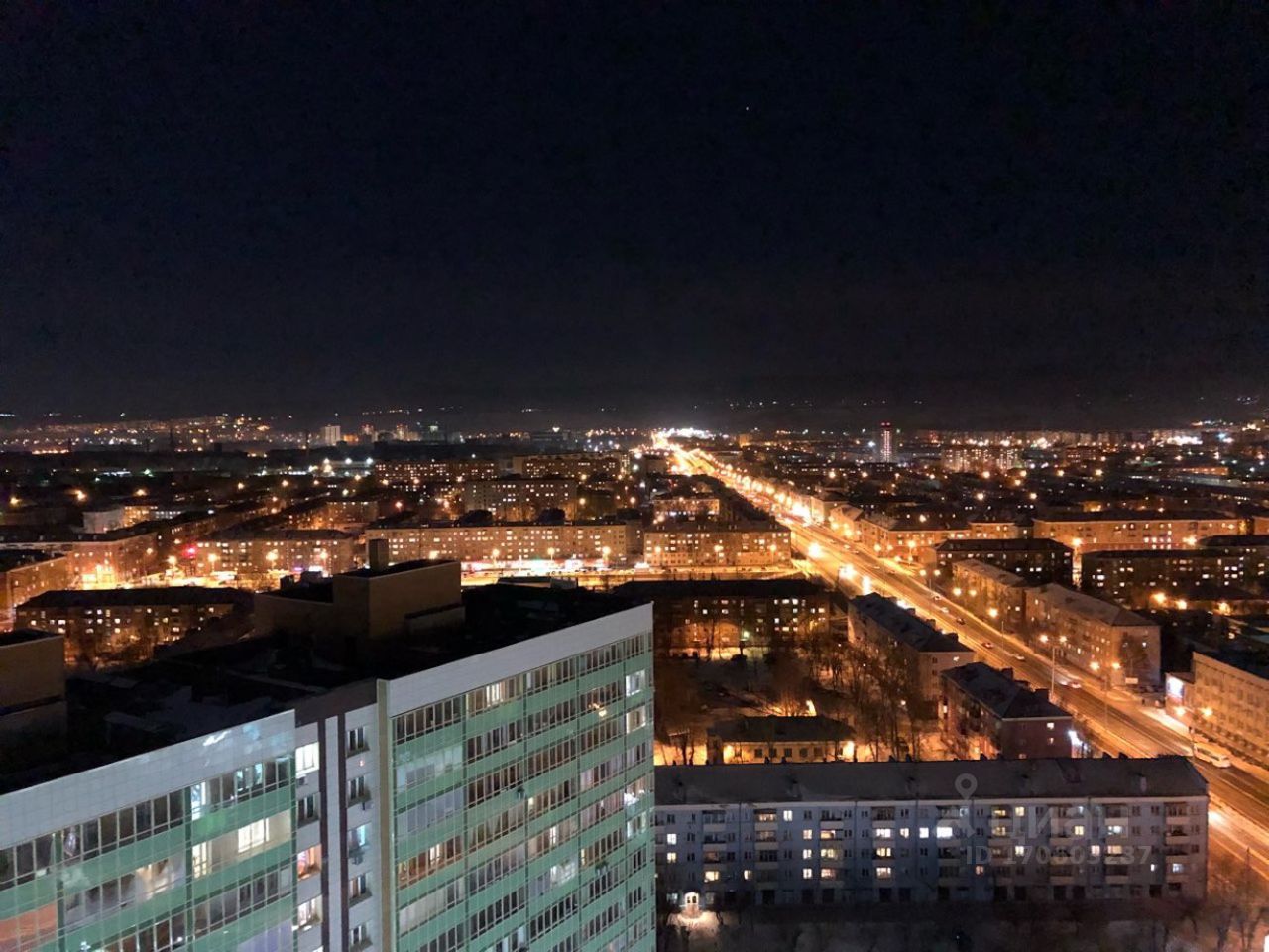 Вид с 25 этажа Красноярск