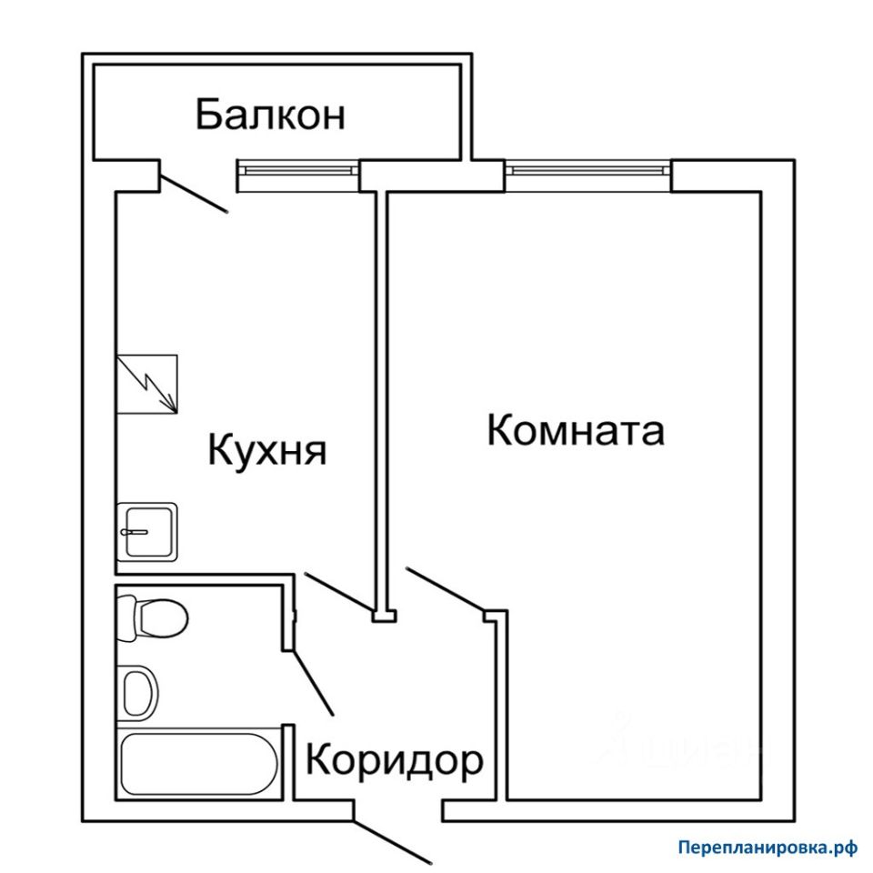 Схема квартиры 1 комнатной. Типовой план однокомнатной квартиры. Планировка однокомнатной квартиры схема. Чертеж однокомнатной квартиры.