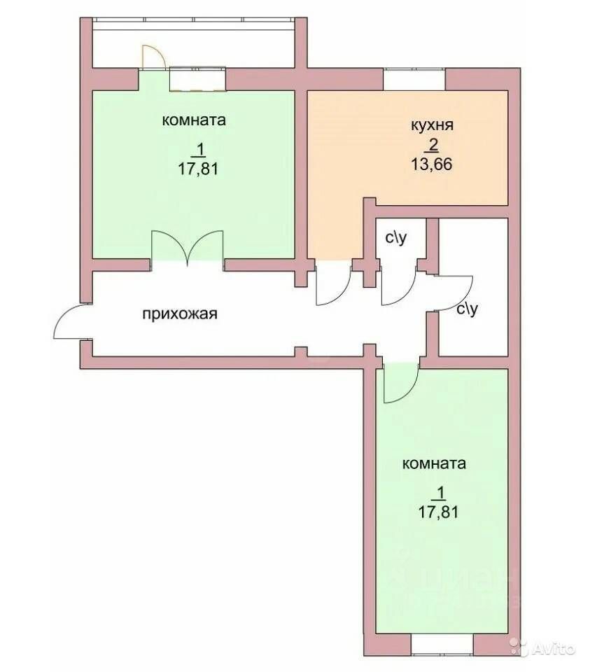 4 комнатная в челябинске. Планировка двухкомнатной квартиры улучшенной планировки.