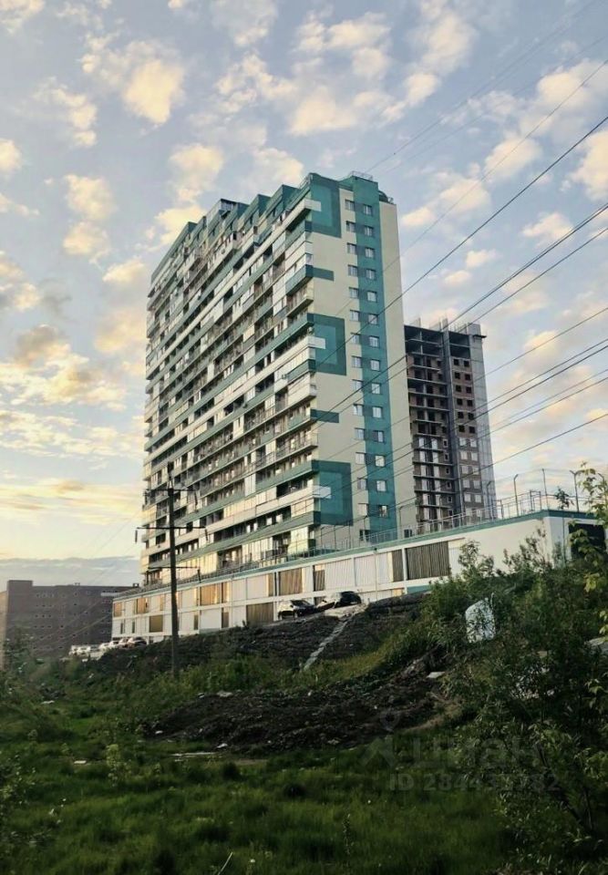 Новосибирск, улица Есенина дом 12/2. многоквартирный дом
