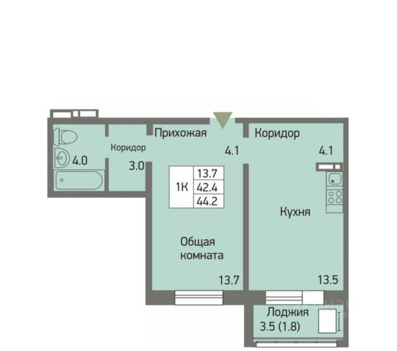 Купить квартиру без посредников на улице Николая Сотникова в Новосибирске,  12 объявлений о продаже жилой недвижимости по цене от 3,2 млн ₽ на N1.