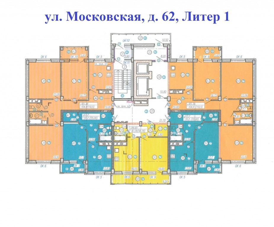 Московская 62 иваново карта