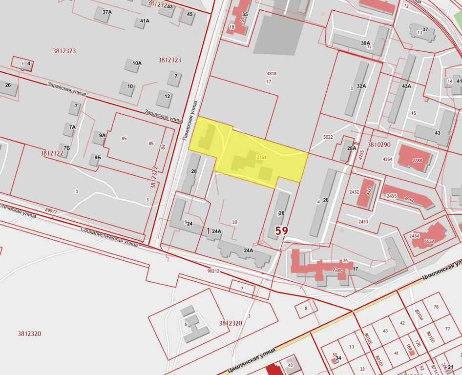 Кадастровая карта перми орджоникидзевский