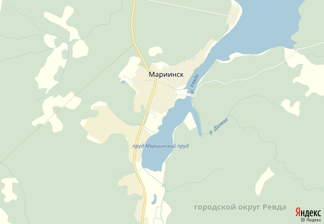 Карта мариинск ревда