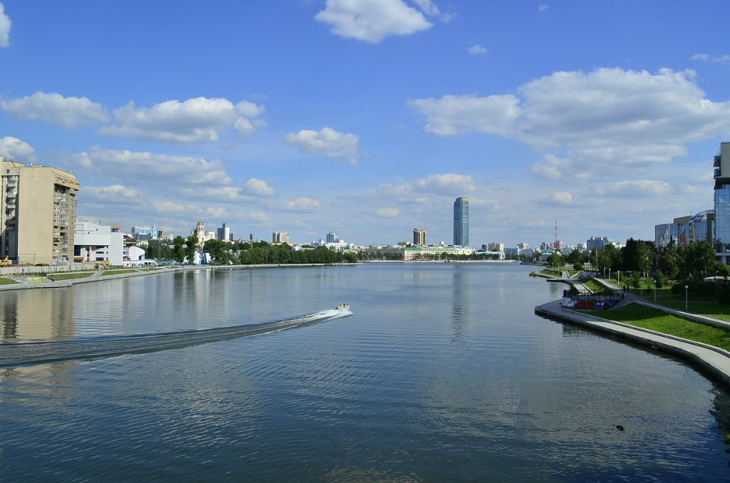 Городской пруд в екатеринбурге фото