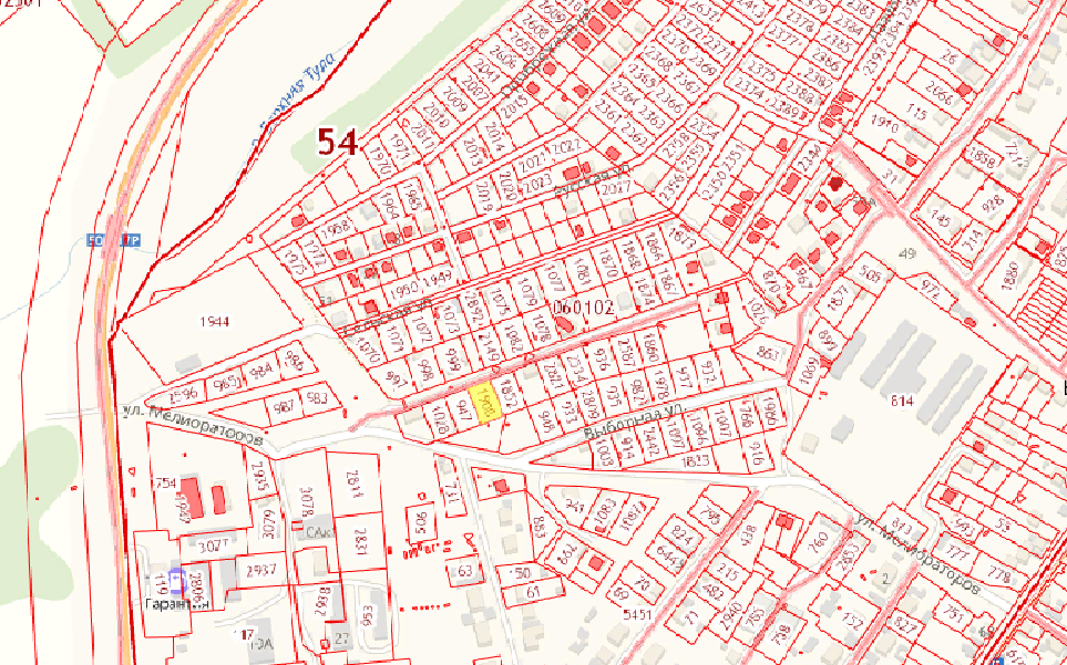 Кадастровая карта карлук