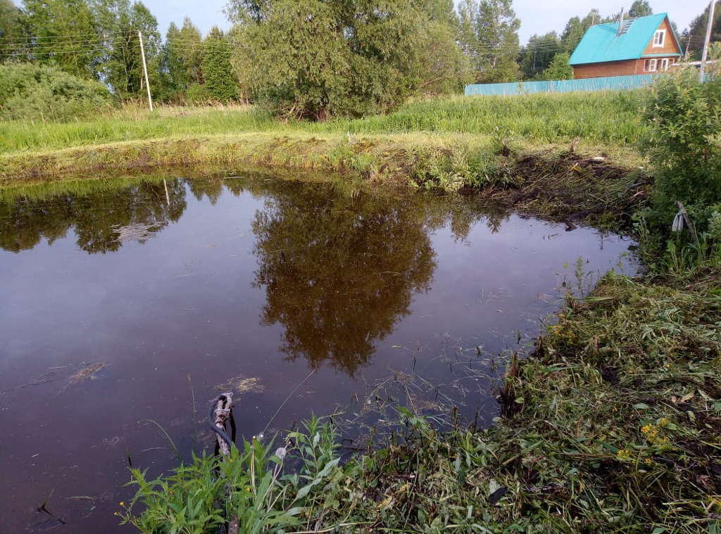 Участки с прудом в собственности