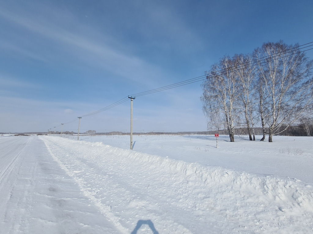 Мошково зимой. ВЧ В Мошково НСО. 117 Гектаров. Трасса 2141 Новосибирской области Мошковский район фото.