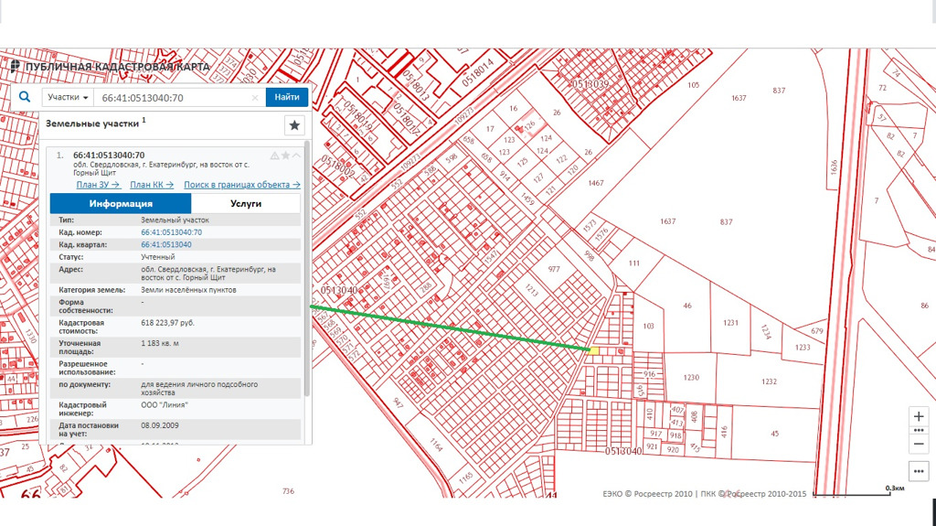 Кадастровая карта земельных участков екатеринбург