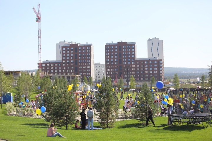 Парк в солнечном фото екатеринбург