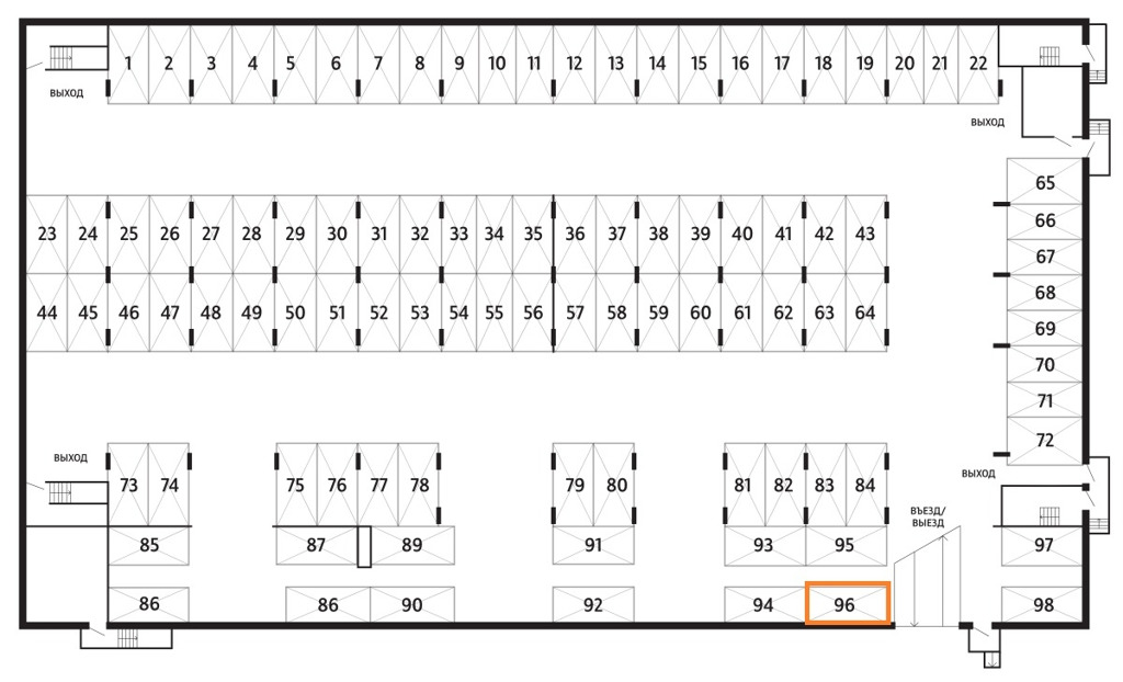 Схема паркинга жк арт