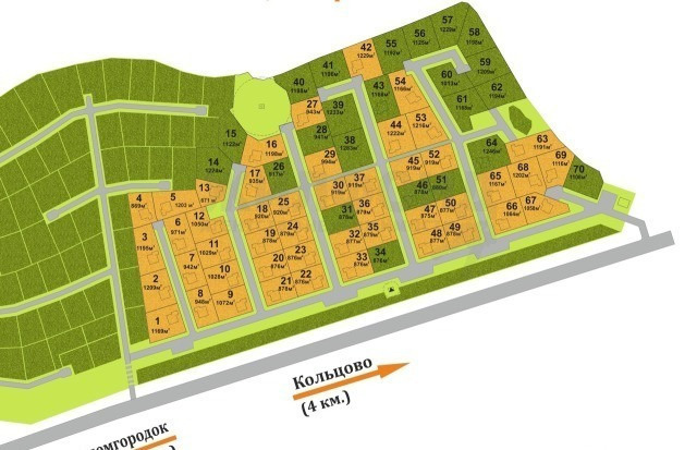 Карта кольцово новосибирской области