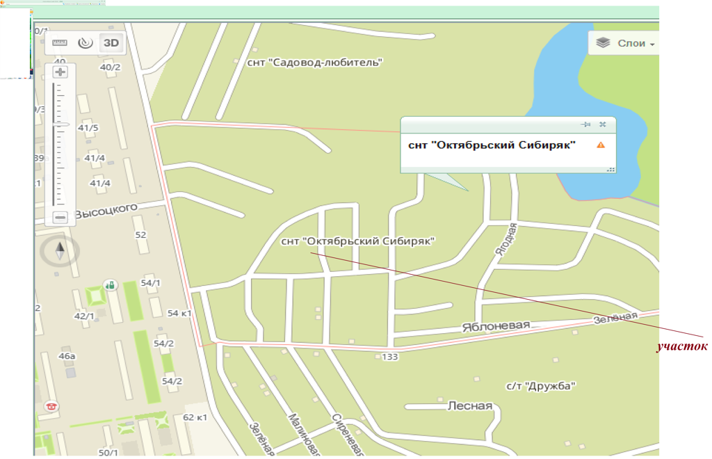 Снт братский садовод братск карта